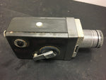 Vintage KODAK ZOOM 8 Automatic 8mm movie Camera and brown comes w / leather Case