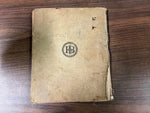 VTG Antique 1885 Harper's School Geography With Maps Hardcover Book