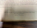 VTG Antique 1885 Harper's School Geography With Maps Hardcover Book