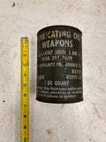 vtg Royal Lubricants co. lubricating oil weapons unopened can antique collectabl