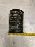 vtg Royal Lubricants co. lubricating oil weapons unopened can antique collectabl