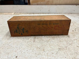 vtg Windsor Club American Pasteurized cheese food 2lb wooden cheese box