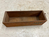 vtg Windsor Club American Pasteurized cheese food 2lb wooden cheese box