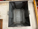 vtg U.S. Army heavy duty metal ammunition's carrier travel box missing lid