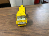 Vintage 1960s Tonka Made in USA Yellow Lowboy Truck & Trailer Pressed Steel