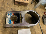 Chrome Dash Cover Harley Softail 2000^ Speedometer Gauge Heritage Fatboy New!