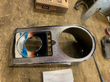 Chrome Dash Cover Harley Softail 2000^ Speedometer Gauge Heritage Fatboy New!