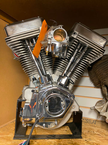 Ultima 120" Evo Motor Engine Harley Softail Bagger Dyna Fxr Chopper Natural