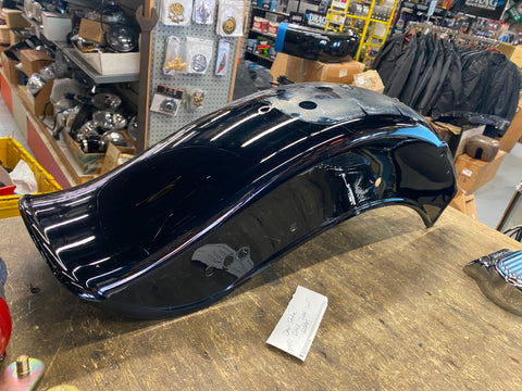 Vivid Black Rear Fender Harley Softail 2000-2005 7 1/2" FXST Bobtail Factory