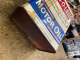 Lube o lene 2 gallon OIl Can Creighton Pa Vintage motor gas Service Station Gara