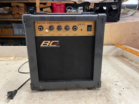 10X10 BC GA10 Guitar Amplifier 10 watts tested and working