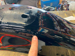 Vivid Black Rear Fender Harley Softail 2000-2005 7 1/2" FXST Bobtail Factory