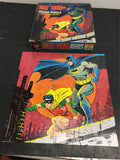 1973 BATMAN JIGSAW PUZZLE with Robin Casse-Tete 81 pieces 11"x11" has all pieces