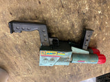 Vtg Toy ray Space Gun Lights up Battery Aliens Astronaut Flash Gordon