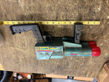 Vtg Toy ray Space Gun Lights up Battery Aliens Astronaut Flash Gordon
