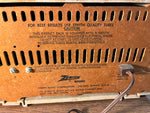 vtg mid century Zenith S-52233 T2518 AM FM Dial Radio Parts or repair