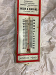 Vtg Thermometer Kaeser Blair Tin Sign Adverting Cinci Oh Wall mount collectible