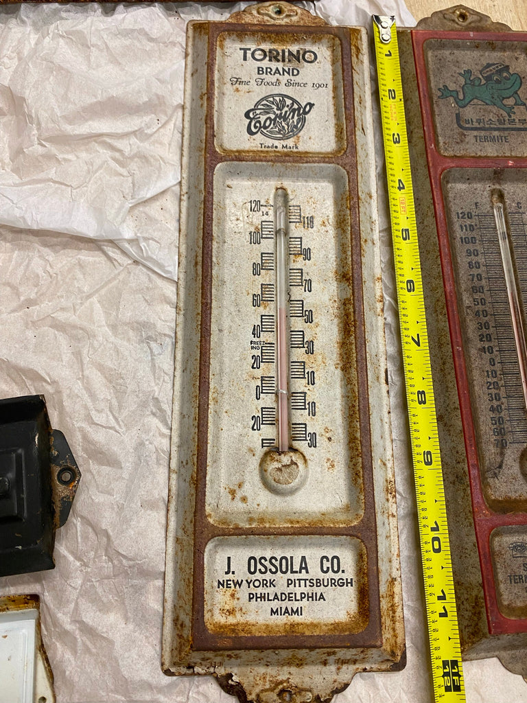 Oilzum Motor Oil Thermometer • Antique Advertising