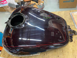Blackened Cayenne Gas Tank Harley FLHX Bagger Street Road Glide New T/o 2008^