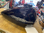 Blackened Cayenne Gas Tank Harley FLHX Bagger Street Road Glide New T/o 2008^