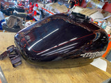Blackened Cayenne Gas Tank Harley FLHX Bagger Street Road Glide New T/o 2008^