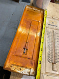 Vtg Thermometer Price heating co girard OH HVAC Advertising tin sign Wall Mount