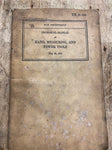 Vtg Military books War Department Engine Jeep Airplane USA Tools Equipment Gear