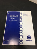 '04' New Holland operators manual 10LA loader for TZ18DA, TZ24DA tractors parts