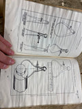 Vtg Military books War Department Engine Jeep Airplane USA Tools Equipment Gear