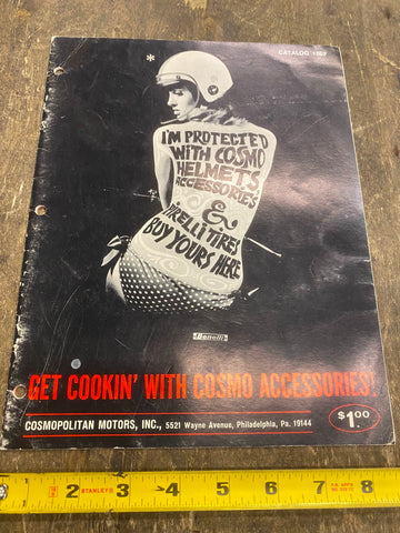 NOS Literature poster Catalogue Benelli cosmopolitan motors Antique motorcycle