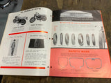 NOS Literature poster Catalogue Benelli cosmopolitan motors Antique motorcycle