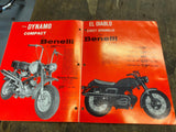 NOS Literature poster Catalogue Benelli cosmopolitan motors Antique motorcycle