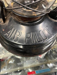 vtg Dietz No.8 air pilot model glass globe black railroad lantern