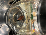 vtg Dietz No.8 air pilot model glass globe black railroad lantern