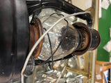 vtg Dietz No.8 air pilot model glass globe black railroad lantern