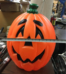 24' Plastic Large Blow Mold Jack O' Lantern Pumpkin H 7007 Fully Operational