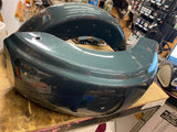 Rear Fender Harley Bagger FLHX Road Street Glide Charcoal Green Nice!