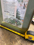 Desoto Airflow poster picture Metal framed Vtg Advertising 10x13 Chrysler Mopar