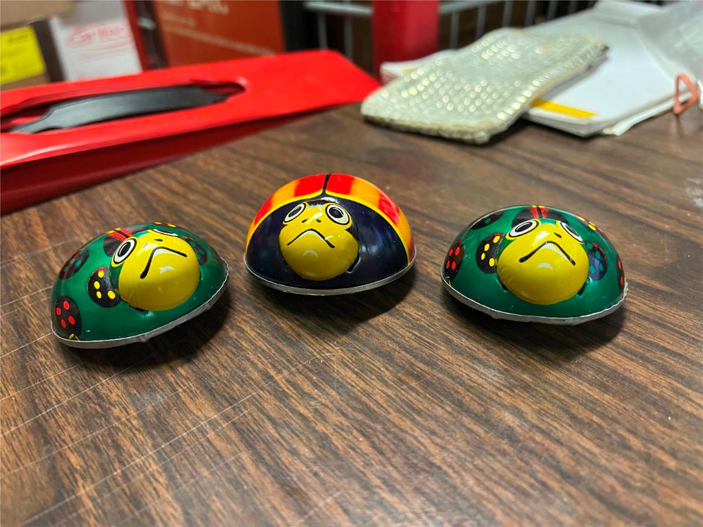 VTG 1960s Made in Japan Lot of 3 Xxx Friction Lady Bug Toys Tin –  cyclewarehouse.online