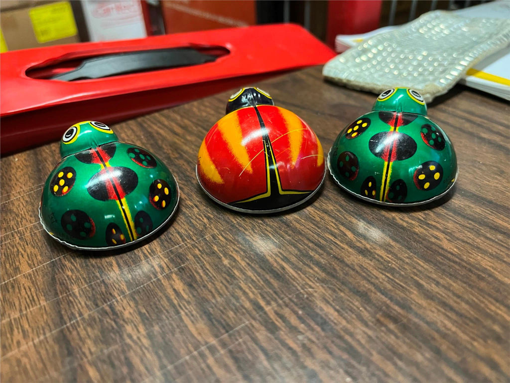 VTG 1960s Made in Japan Lot of 3 Xxx Friction Lady Bug Toys Tin –  cyclewarehouse.online