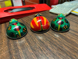 VTG 1960s Made in Japan Lot of 3  Xxx Friction Lady Bug Toys Tin