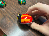 VTG 1960s Made in Japan Lot of 3  Xxx Friction Lady Bug Toys Tin