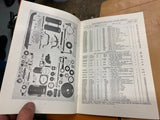 1925 Cleveland Motorcycle Co Parts Book Catalogue Literature Manual NOS Vtg Anti