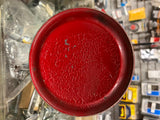 vtg Dietz monarch red railroad lantern NY USA galvanized red glass globe fitzall