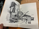 1925 Cleveland Motorcycle Co Parts Book Catalogue Literature Manual NOS Vtg Anti