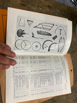 1925 Cleveland Motorcycle Co Parts Book Catalogue Literature Manual NOS Vtg Anti