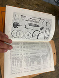 1925 Cleveland Motorcycle Co Parts Book Catalogue Literature Manual NOS Vtg Anti