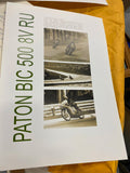 MOTO PATON BIC 500 8V RU 1968 Vtg Literature Classic Road Race bike 2 stroke GP