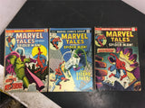 Three Marvel Tales Starring: Spider-Man comic books no. 49, no. 50, no. 57 / 20c
