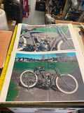 16x11 Pictures 1919 Harley Davidson Motorcycle Gray Ghost? J Jd Vtg Single cylin